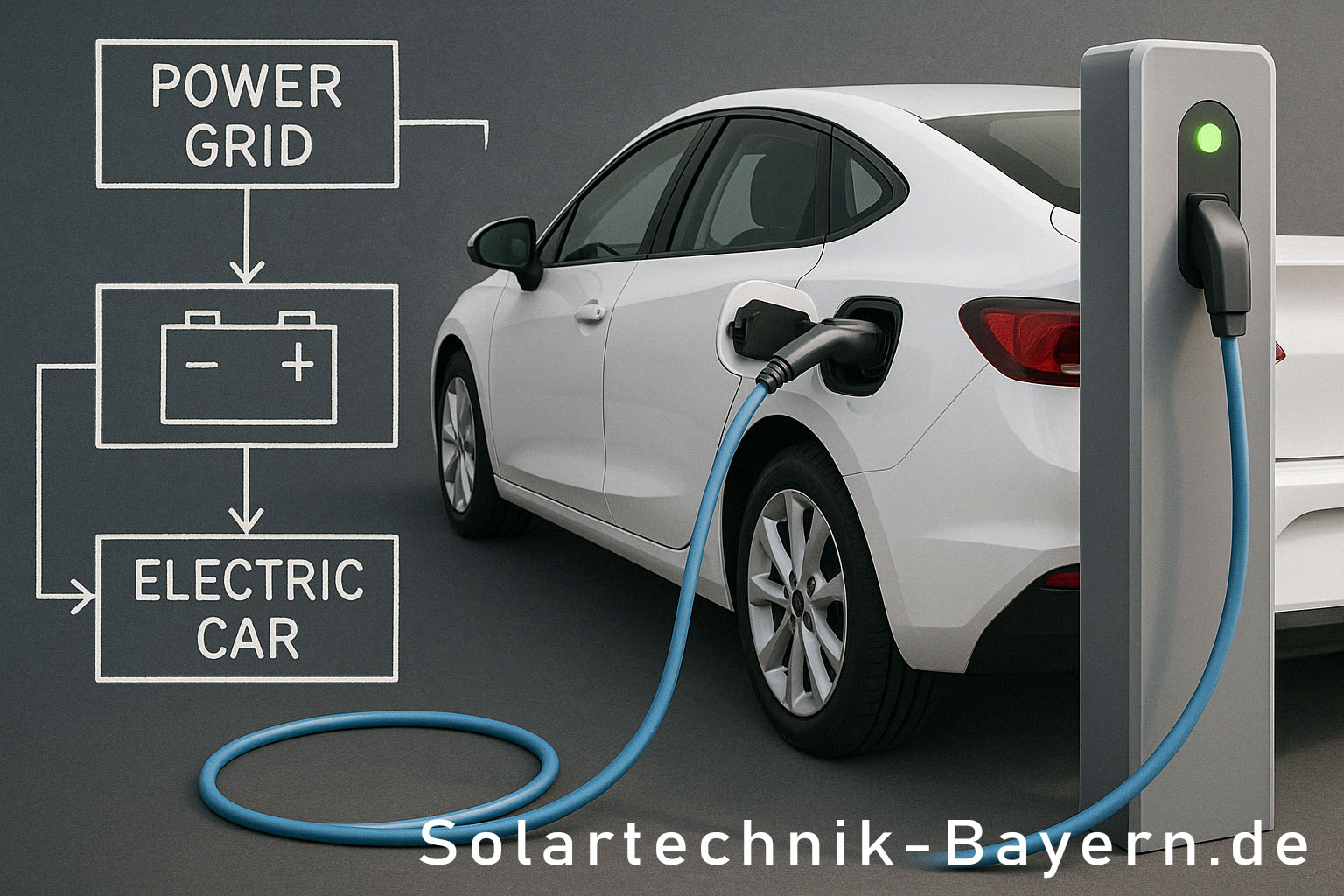 elektroauto aufladen solartechnik-bayern
